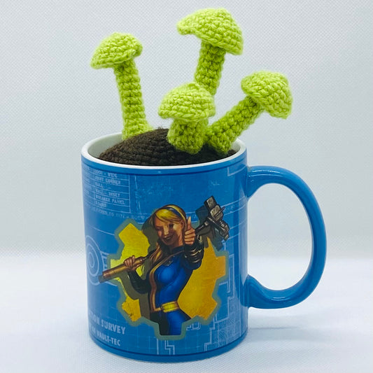 Tiny Mushroom Pattern