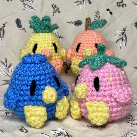 Fruity Chicks Pattern
