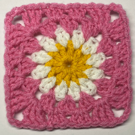 Daisy Granny Square Pattern