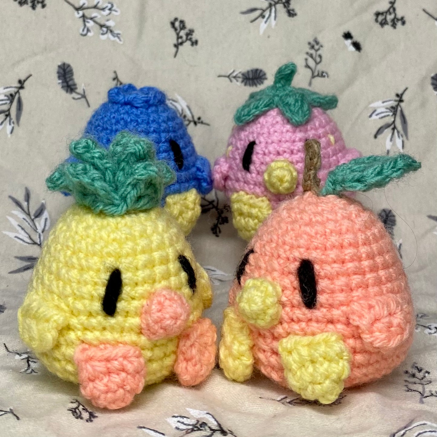 Fruity Chicks Pattern